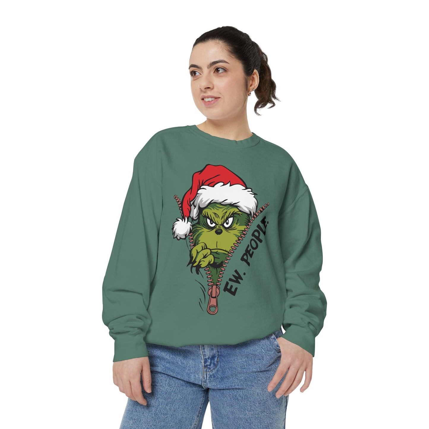 Grinch 'Ew, People.' Christmas Sweatshirt