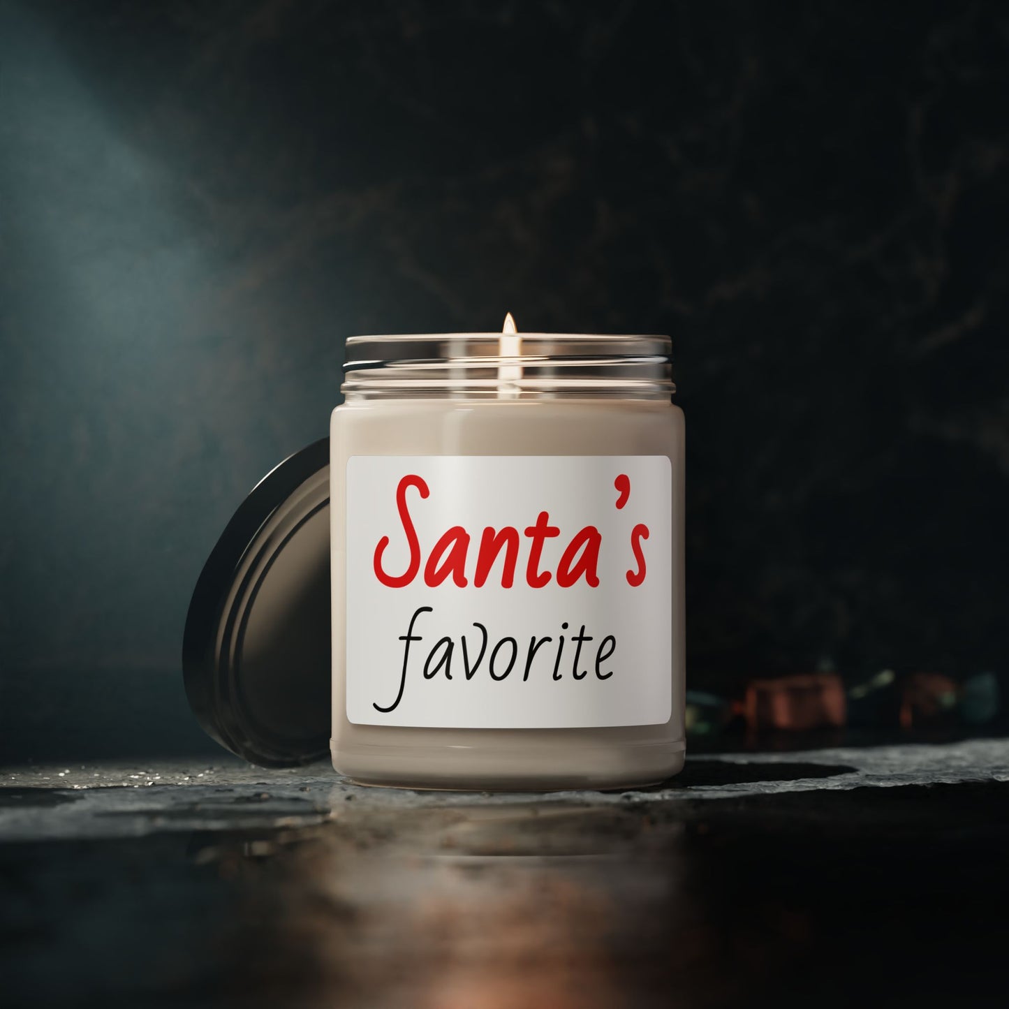 Santa’s Favorite Scented Soy Candle — 9oz Holiday Gift