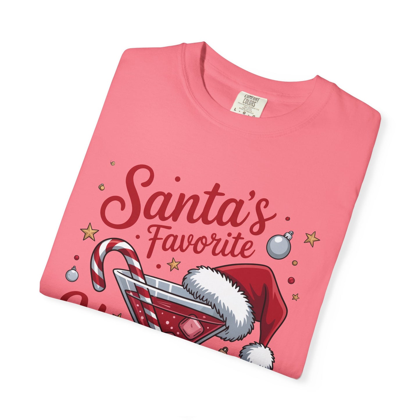 “Santa’s Favorite Hot Mess” Holiday T-Shirt