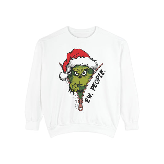 Grinch 'Ew, People.' Christmas Sweatshirt