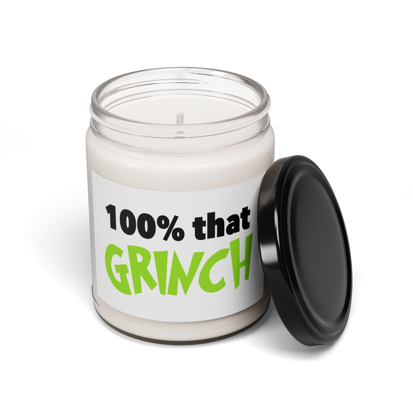 100% That Grinch Scented Candle — 9oz Soy Holiday Candle