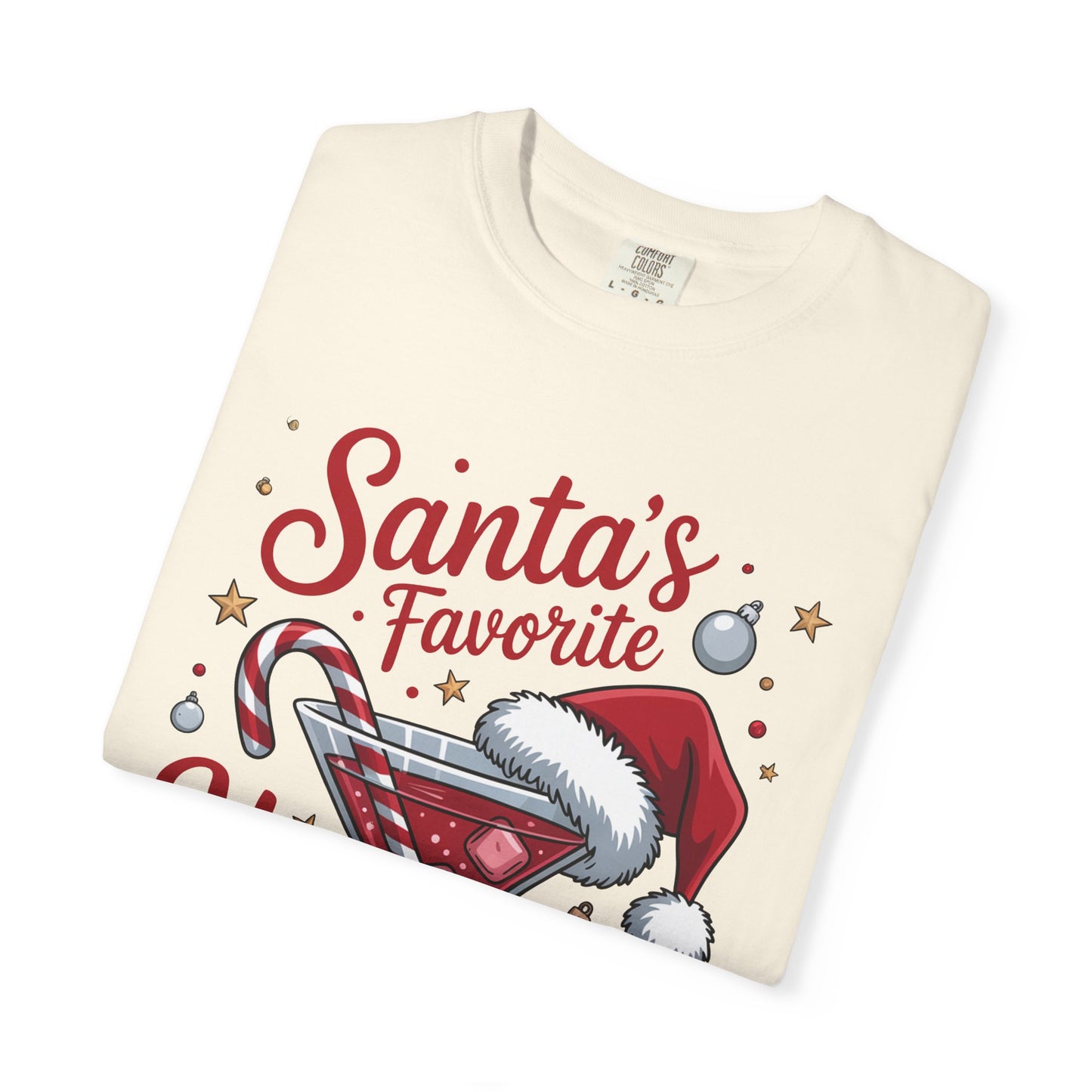 “Santa’s Favorite Hot Mess” Holiday T-Shirt
