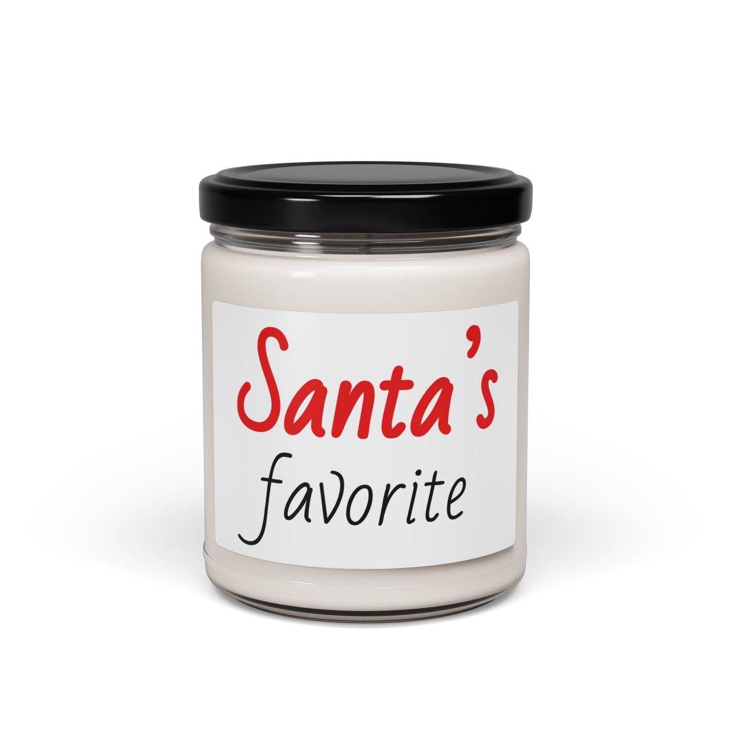 Santa’s Favorite Scented Soy Candle — 9oz Holiday Gift